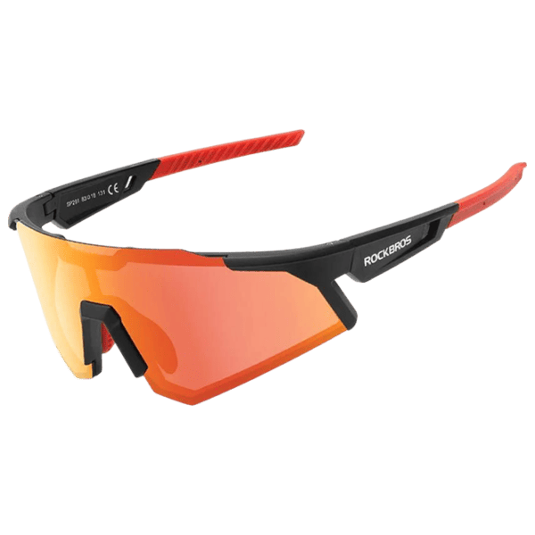 Солнечные очки Rockbros Photochromic Cycling Goggles Черный Оранжевый photo 1