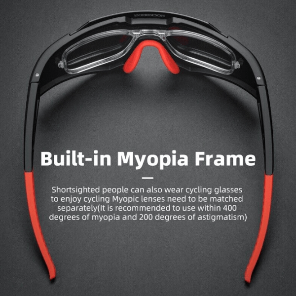Солнечные очки Rockbros Photochromic Cycling Goggles Черный Оранжевый photo 6
