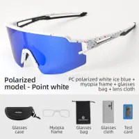 Ochelari de soare Rockbros Photochromic Cycling Goggles White Black photo 2