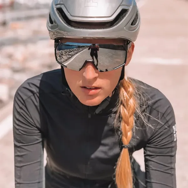 Солнечные очки Rockbros MTB Polarized Cycling Черный White photo 8
