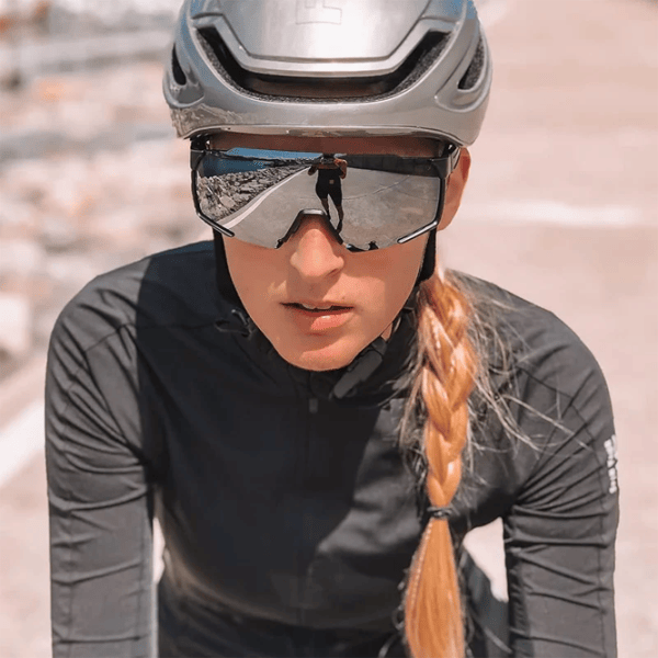Солнечные очки Rockbros MTB Polarized Cycling Черный White photo 8