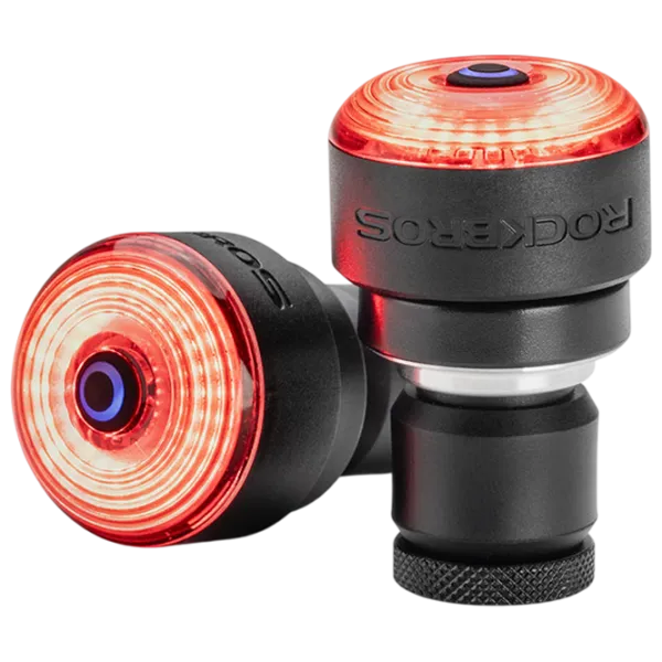 Комплект велосипедных фонарей Rockbros R0 Tail Light Brake sensor Красный Черный photo 1