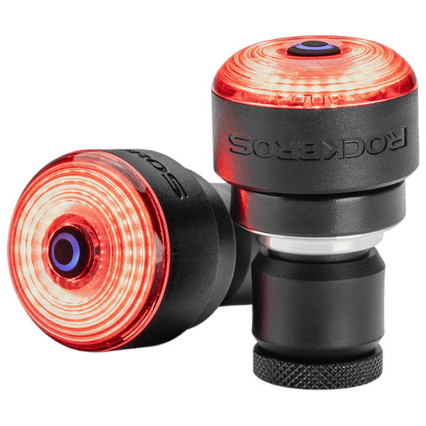 Комплект велосипедных фонарей Rockbros R0 Tail Light Brake sensor Красный Черный photo 1