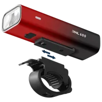 Lanterna bicicletei Rockbros RHL 600LM Red Black