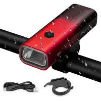 Lanterna bicicletei Rockbros RHL 600LM Red Black photo 2