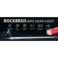 Lanterna bicicletei Rockbros RHL 600LM Red Black photo 8