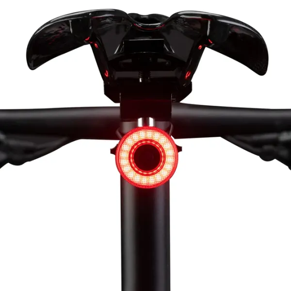 Велосипедный фонарь Rockbros Tail Light Break Sense Черный Красный photo 2