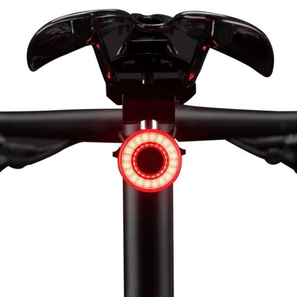 Велосипедный фонарь Rockbros Tail Light Break Sense Черный Красный photo 2