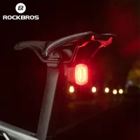 Lanterna bicicletei Rockbros Q2 Samurai Black White photo 5