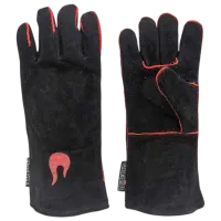 Mănușă pentru grătar Char-Broil Real Leather Grilling Gloves Piele / Black