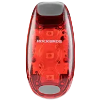 Lanterna bicicletei Rockbros Clip-On Tail Light Red Black