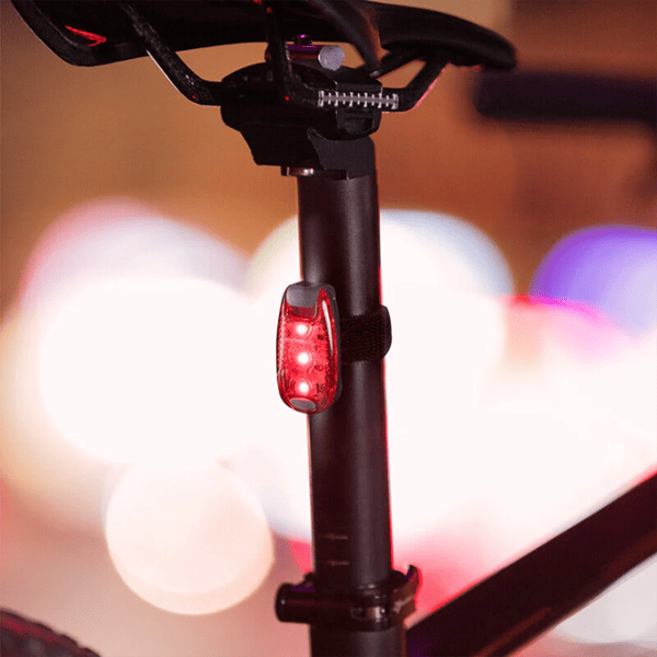 Lanterna bicicletei Rockbros Clip-On Tail Light Red Black photo 2