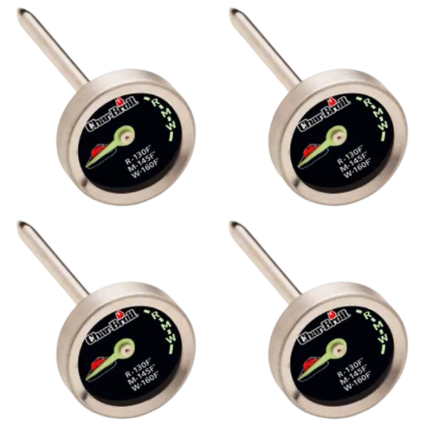 Termometru Char-Broil Meat Thermometer Set Oțel inoxidabil / Silver photo 1