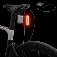 Lanterna bicicletei Rockbros REX02 Gray Black photo 2