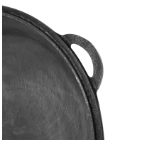 Ceaun pentru grătar Rishtan Uzbec WOK 22l / Fontă / Black photo 4