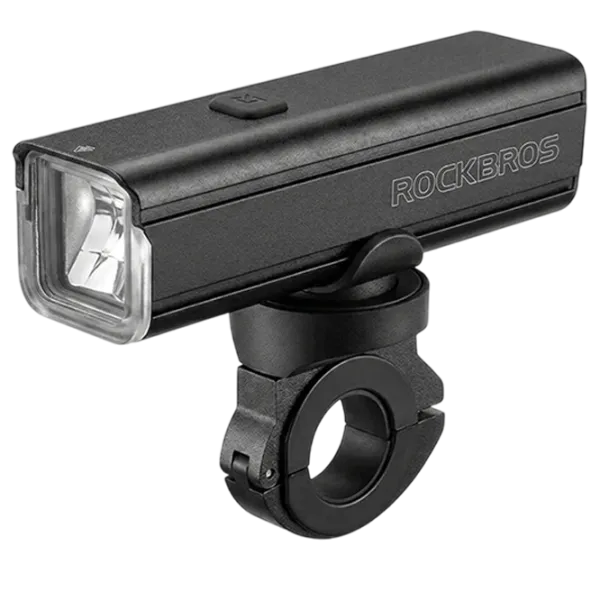 Велосипедный фонарь Rockbros RHL1500 Черный Серый photo 1