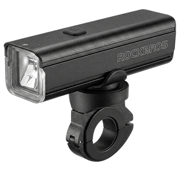 Велосипедный фонарь Rockbros RHL1500 Черный Серый photo 1