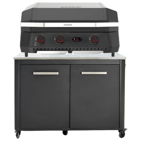 Grătar Cozze G-800 3 Burner Combo Plancha-Grill 90534+90505 Gaz / Mobil photo 1