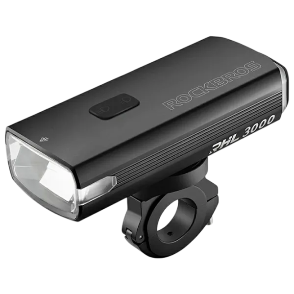 Велосипедный фонарь Rockbros RHL 3000LM Черный Серый photo 1