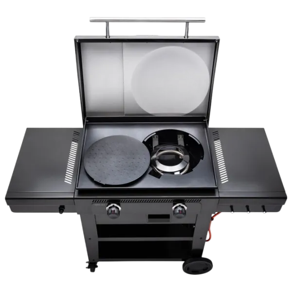 Grătar Char-Broil Versa-Tile Griddle 2 Burner 140241 Gaz / Mobil photo 4