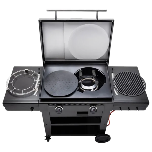 Grătar Char-Broil Versa-Tile Griddle 2 Burner 140241 Gaz / Mobil photo 5