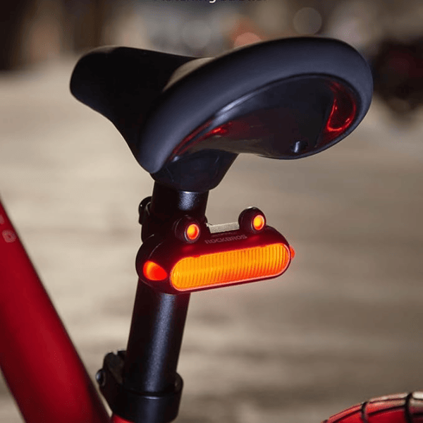 Велосипедный фонарь Rockbros Frog Tail Light Зеленый Черный photo 2