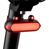 Lanterna bicicletei Rockbros Frog Tail Light Black Blue photo 2