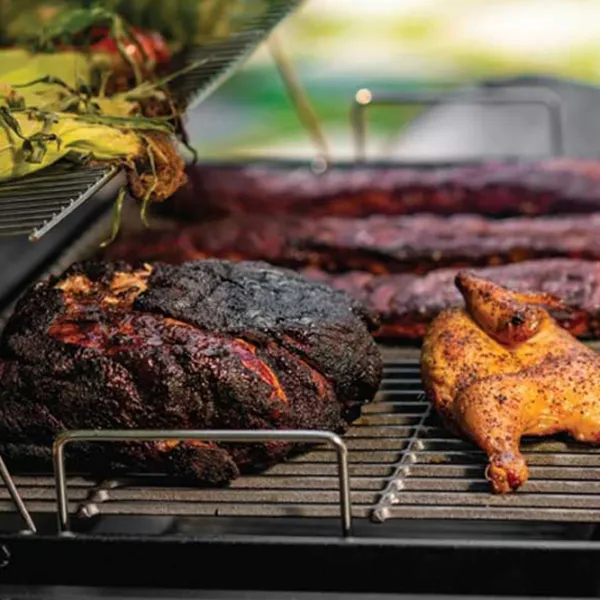 Grătar Char Griller Smokin' Pro CG-1733 Brichete, cărbuni / Mobil photo 7