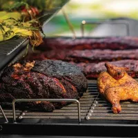 Grătar Char Griller Smokin' Pro CG-1733 Brichete, cărbuni / Mobil photo 7