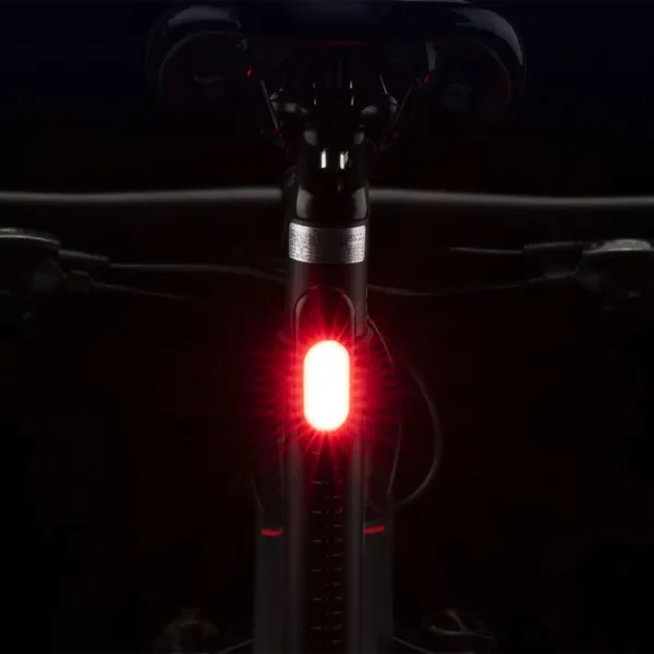 Lanterna bicicletei Rockbros COB Mini Tail Light Black Multicolor photo 4