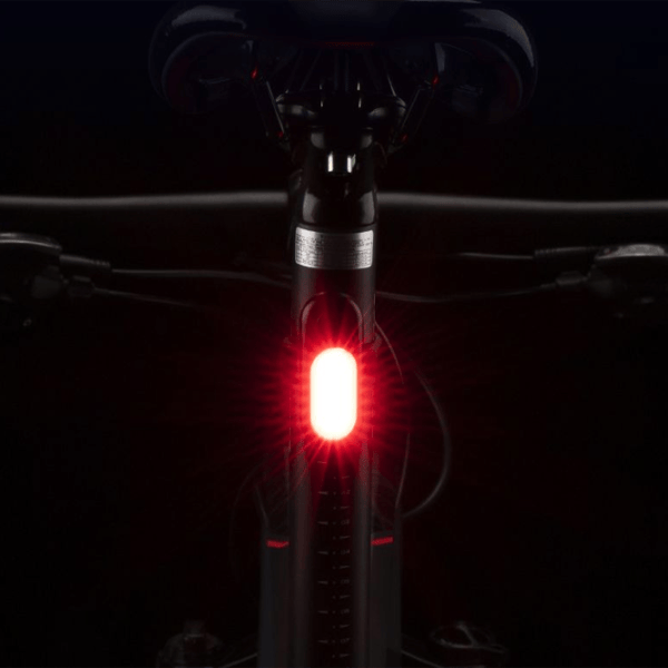 Lanterna bicicletei Rockbros COB Mini Tail Light Black Multicolor photo 4