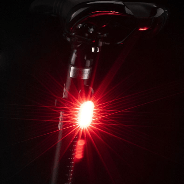 Lanterna bicicletei Rockbros COB Mini Tail Light Black Multicolor photo 5