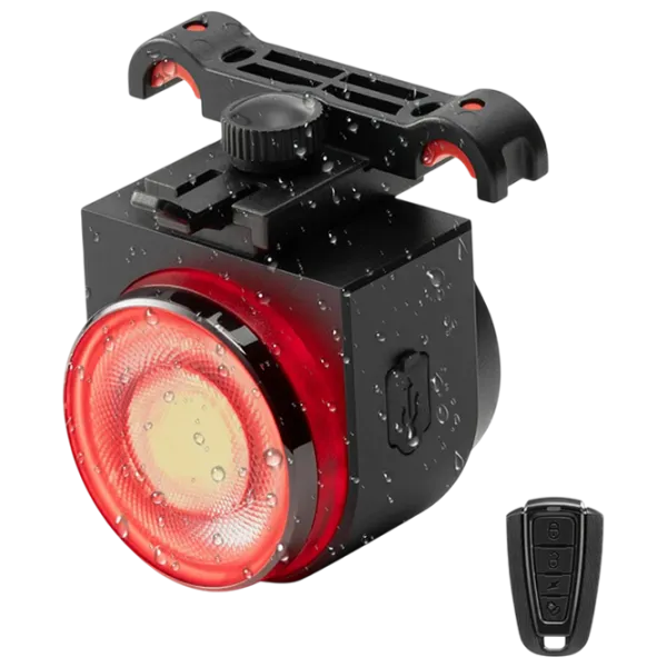Велосипедный фонарь Rockbros A8Pro Tail Light Черный Серый photo 1