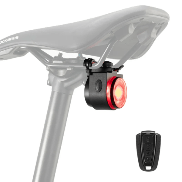 Велосипедный фонарь Rockbros A8Pro Tail Light Черный Серый photo 2