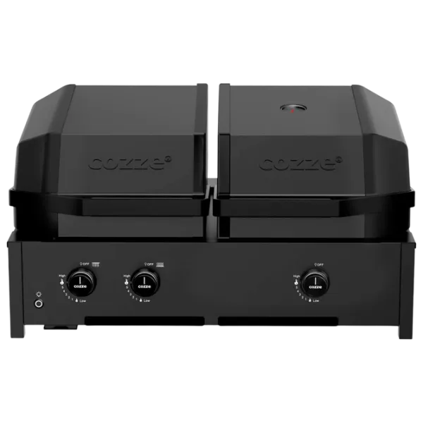 Grătar Cozze Quattro 900 3 Burner Combo 4in1 90452 Gaz / Portabil photo 1