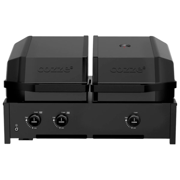 Grătar Cozze Quattro 900 3 Burner Combo 4in1 90452 Gaz / Portabil photo 1