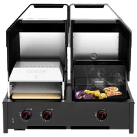Мангал Cozze Quattro 900 3 Burner Combo 4in1 90452 Газ / Портативный photo 6