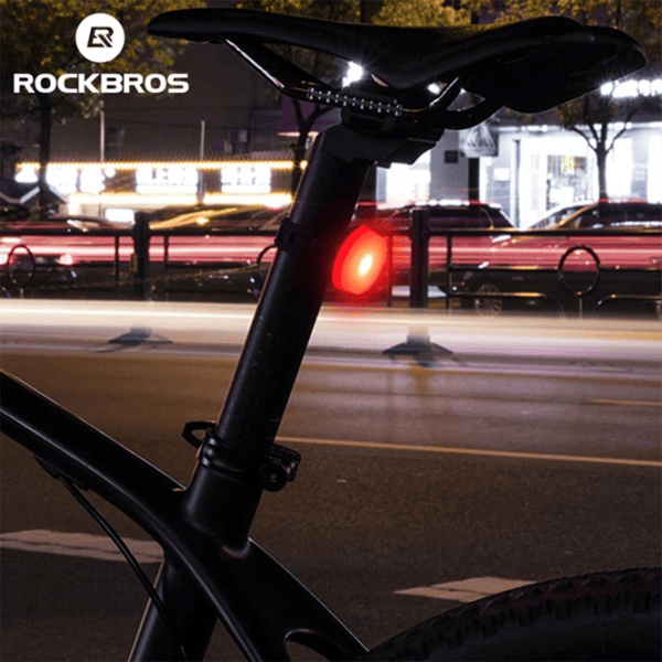 Велосипедный фонарь Rockbros TL905 Черный Красный photo 5