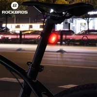 Велосипедный фонарь Rockbros TL905 Черный Красный photo 5