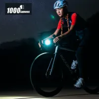 Lanterna bicicletei Rockbros RHL 1000LM Black Gray photo 6