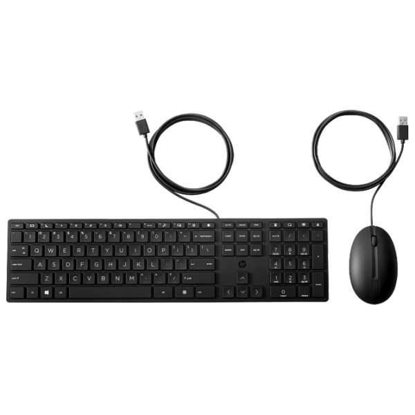 Tastatura & Mouse HP 320MK Cu fir / Black photo 1