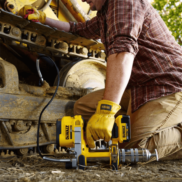 Pistol pentru gresare Dewalt DCGG571NK-XJ Yellow / Metal photo 4