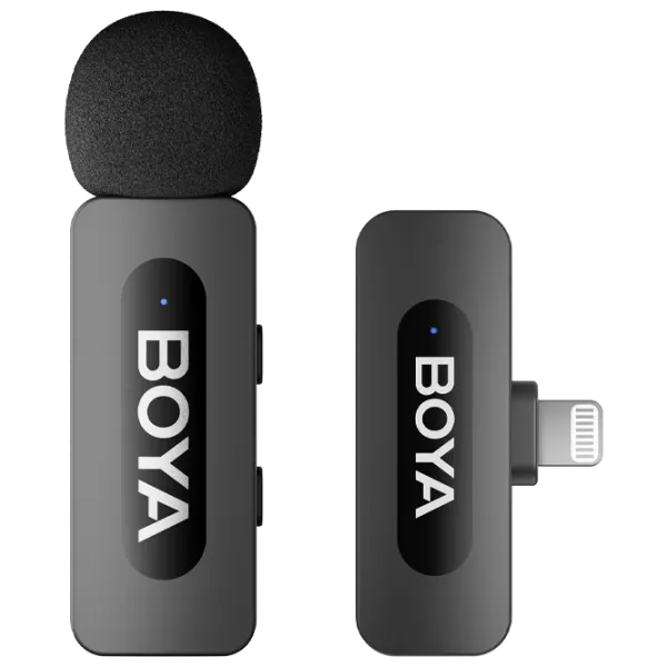 Microfon Boya BY-V1 Black photo 1