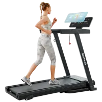 Bandă de alergat OMA 7200EB 16 km/h / 110 kg / Black