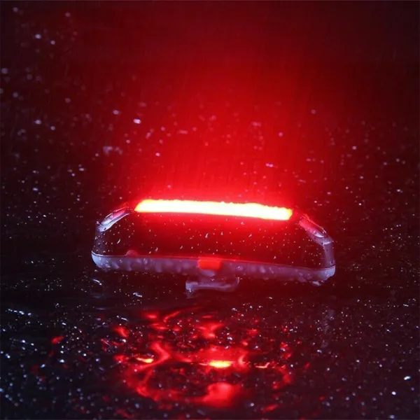 Велосипедный фонарь Rockbros Bike Tail Light Черный Серый photo 2