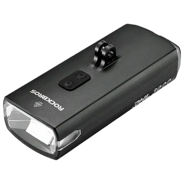 Велосипедный фонарь Rockbros RHL 3000LM Черный Серый photo 1