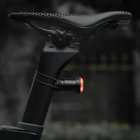 Lanterna bicicletei Rockbros AI Q0 Black Gray photo 5