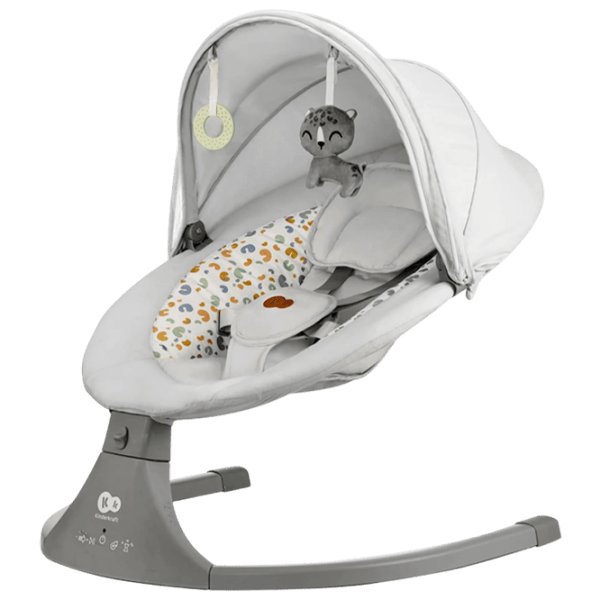 Leagăn pentru bebeluși KinderKraft Lumi 2 (KBLUMI02LGR0000) 9 kg/ Gray photo 1