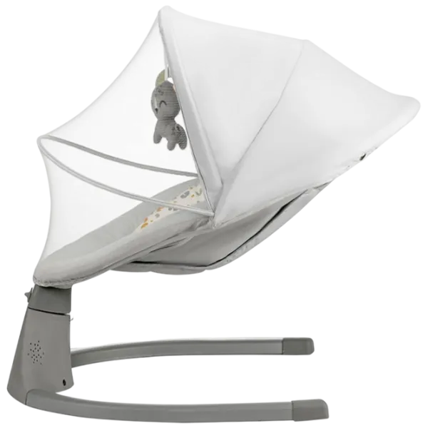 Leagăn pentru bebeluși KinderKraft Lumi 2 (KBLUMI02LGR0000) 9 kg/ Gray photo 2