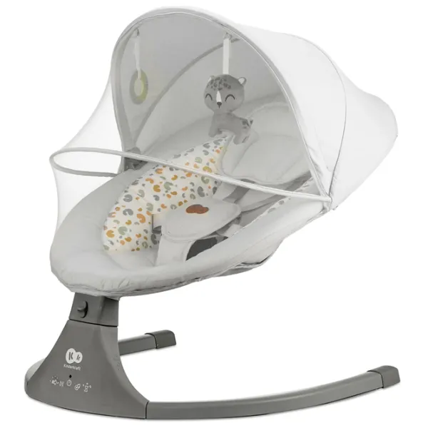 Leagăn pentru bebeluși KinderKraft Lumi 2 (KBLUMI02LGR0000) 9 kg/ Gray photo 7